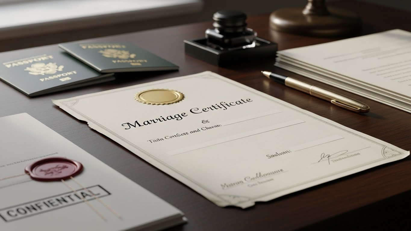 Marriage Certificate Apostille Problems 
