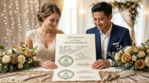Marriage Certificate Apostille Required for Working Abroad