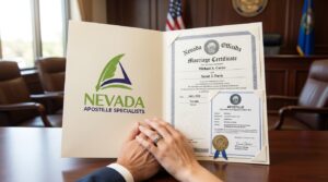Marriage Certificate Apostille Take in Nevada