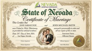 Marriage Certificate Without Apostille