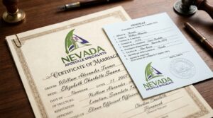 Marriage Certificate Apostille Take in Nevada