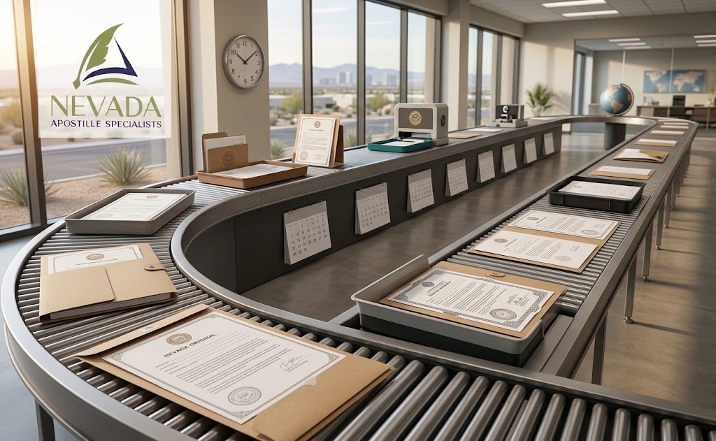 How Long Does an Apostille Take in Henderson?