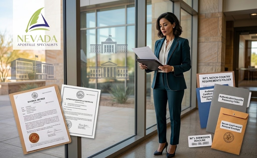 When Does a Divorce Decree Need an Apostille in Henderson?