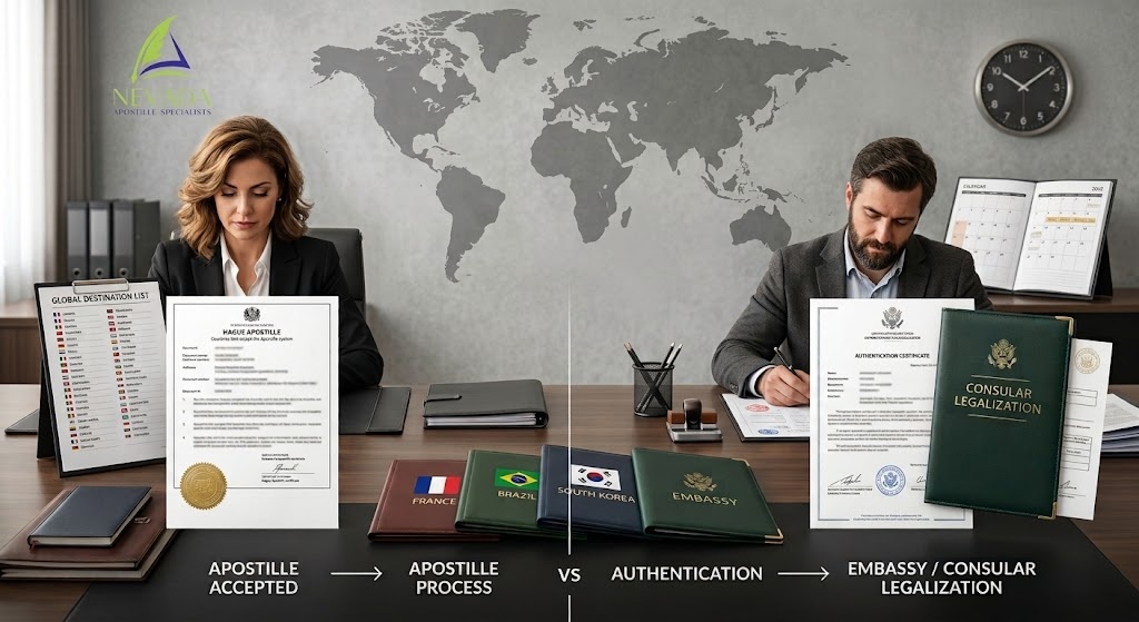 How to Apostille a Court Document in Downtown Las Vegas