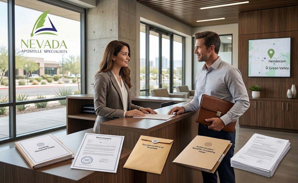 Where Can I Get an Apostille in Henderson, Nevada?

