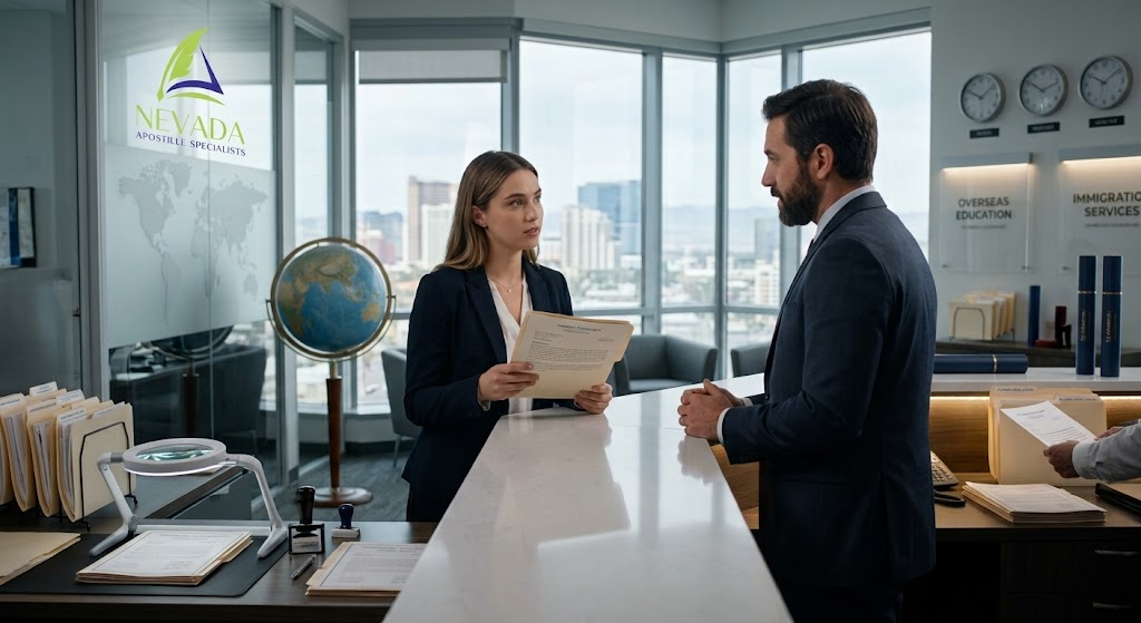 Does Transcript Need Apostille Downtown Las Vegas?