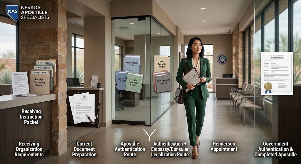 How to Get an Apostille in Henderson